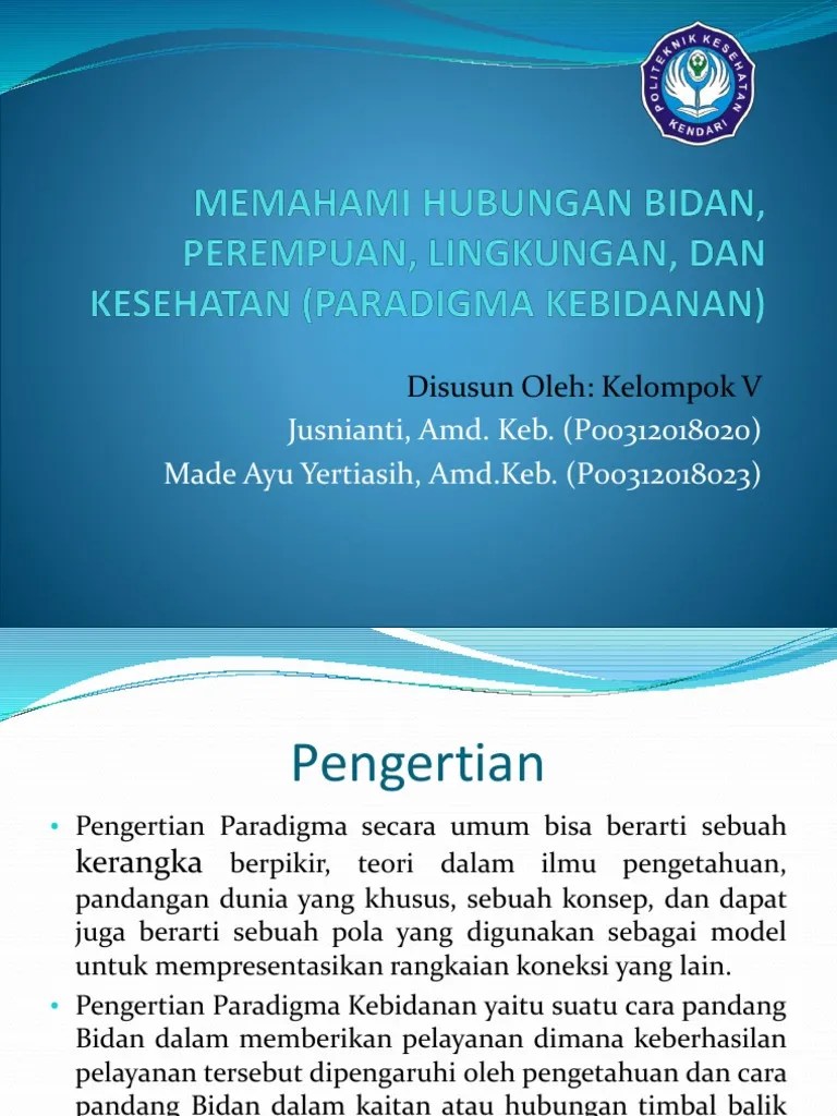 PARADIGMA KEBIDANAN PPT