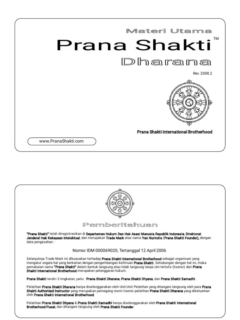 Diktat PS Dharana PDF | PDF