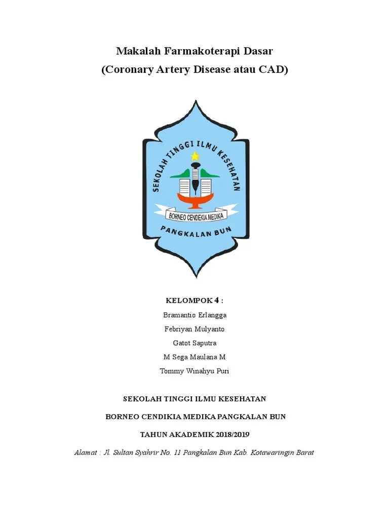 Makalah Coronary Artery Disease (CAD) Fix | PDF