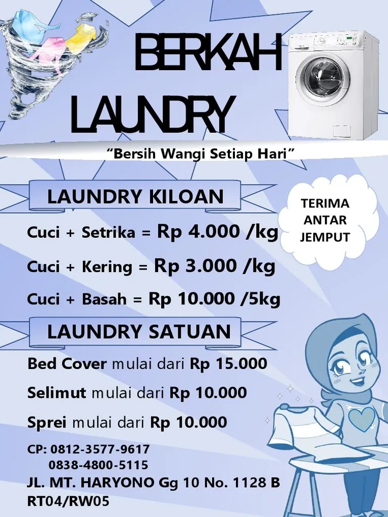 Berkah Laundry | PDF