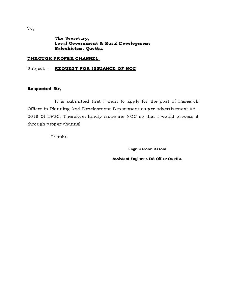 The Secretary, Local Government & Rural Development Balochistan, Quetta
