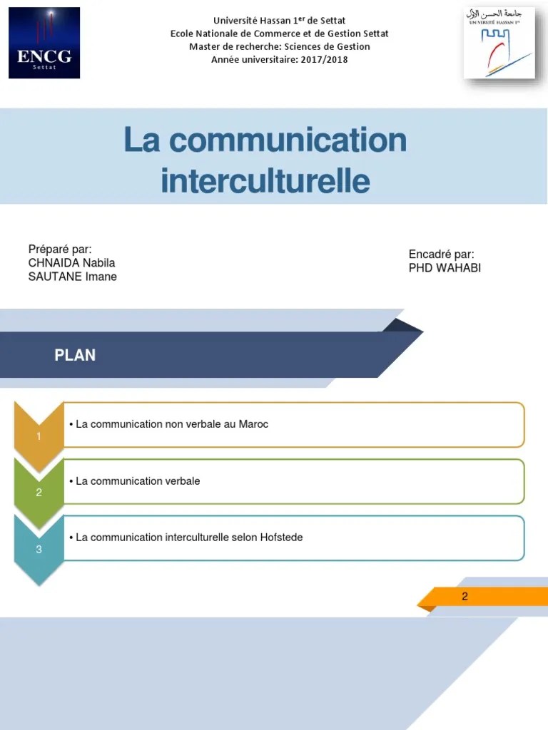 Com 1 | PDF | Maroc | la communication