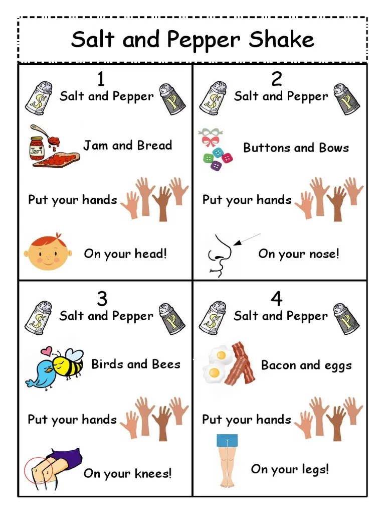 Salt and Pepper Shake PDF Salt Food And Drink Preparation