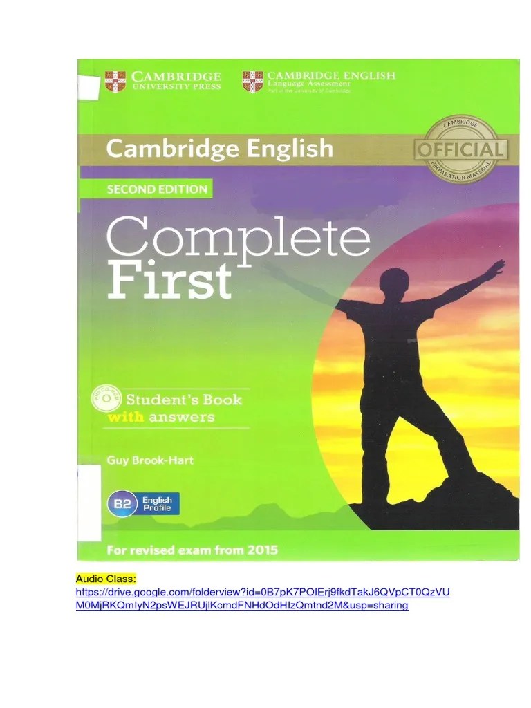 Complete First 2015 Student s Book With Answers