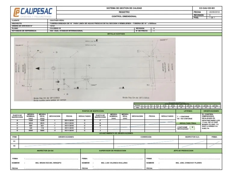 Control Dimensional PDF Business