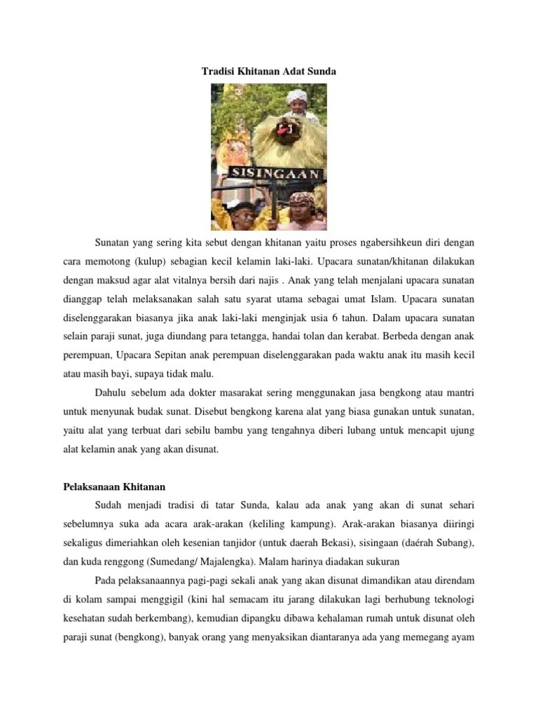 Artikel Sisingaan Dalam Bahasa Sunda Aneka Seni dan Budaya