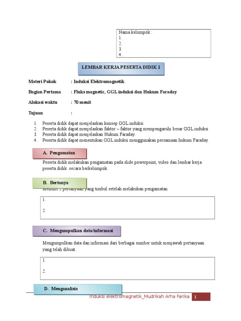 LKs Potensial GGL Induksi | PDF