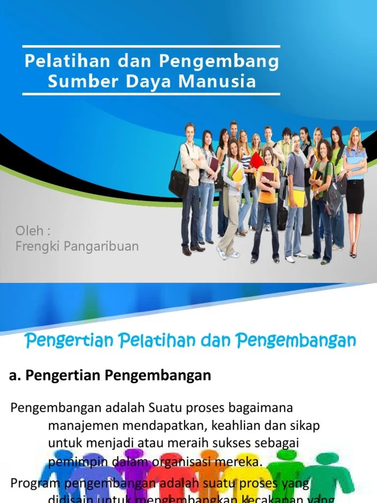 Bab 7 Pelatihan dan Pengembangan sdm revisi.ppt