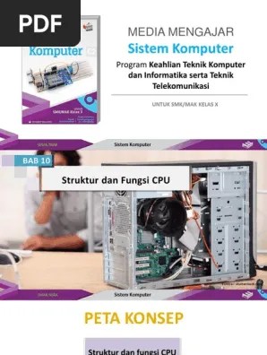 Bab 10 Struktur Dan Fungsi CPU | PDF