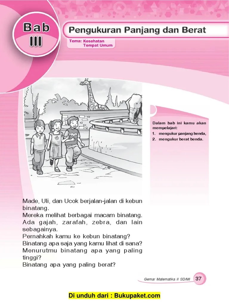 Bab 3 Pengukuran Panjang Dan Berat | PDF