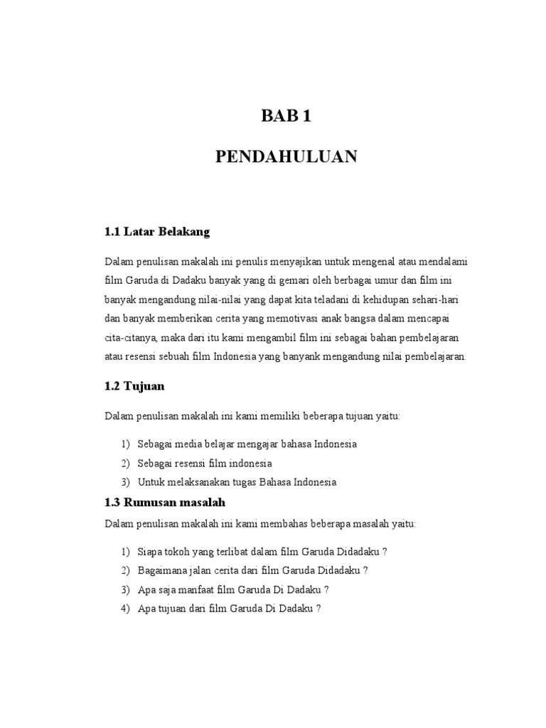 Makalah Analisis Film