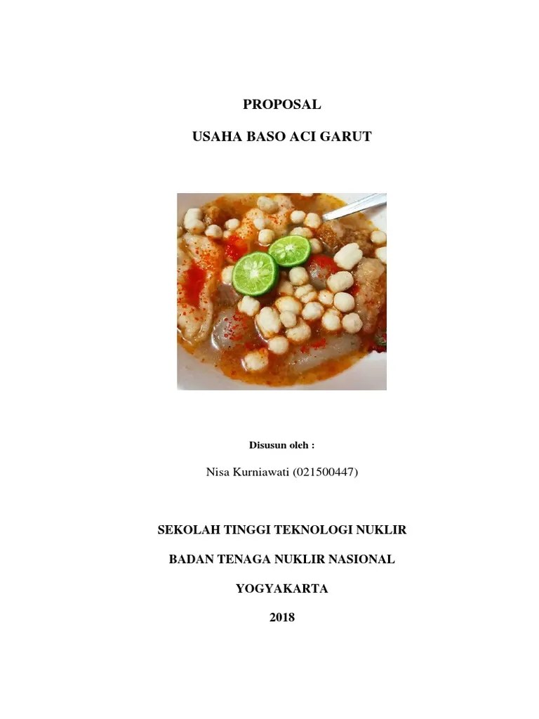 Proposal Usaha