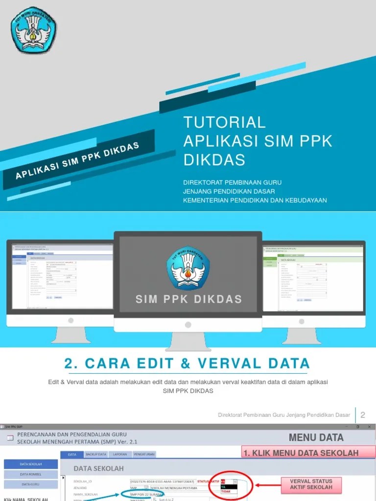 Tutorial Aplikasi Sim PPK Guru Dikdas 2 PDF