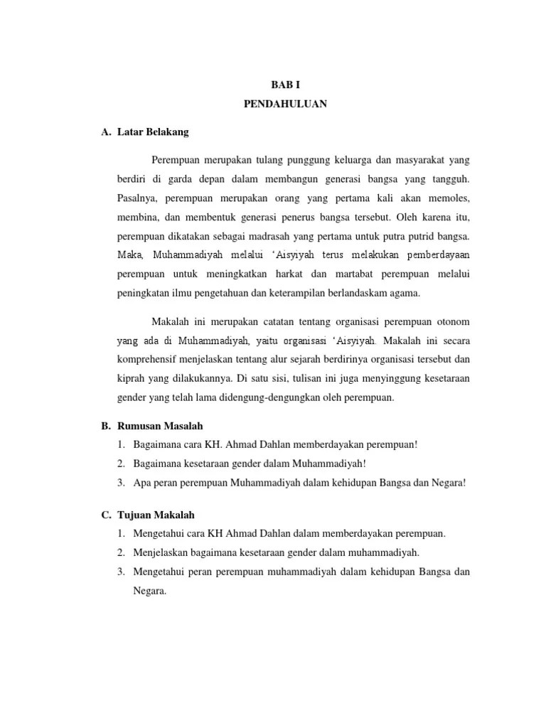 14 Makalah Organisasi Otonom Muhammadiyah