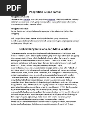 Celana | PDF