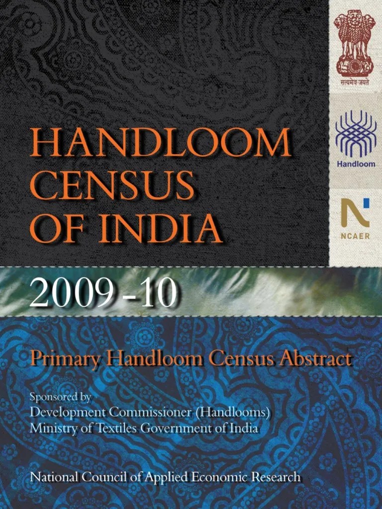 Handloom Report PDF Loom Census