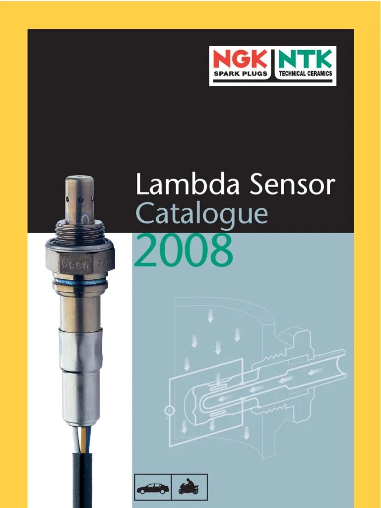 Lambda Sensor2 Exhaust Gas Chemistry