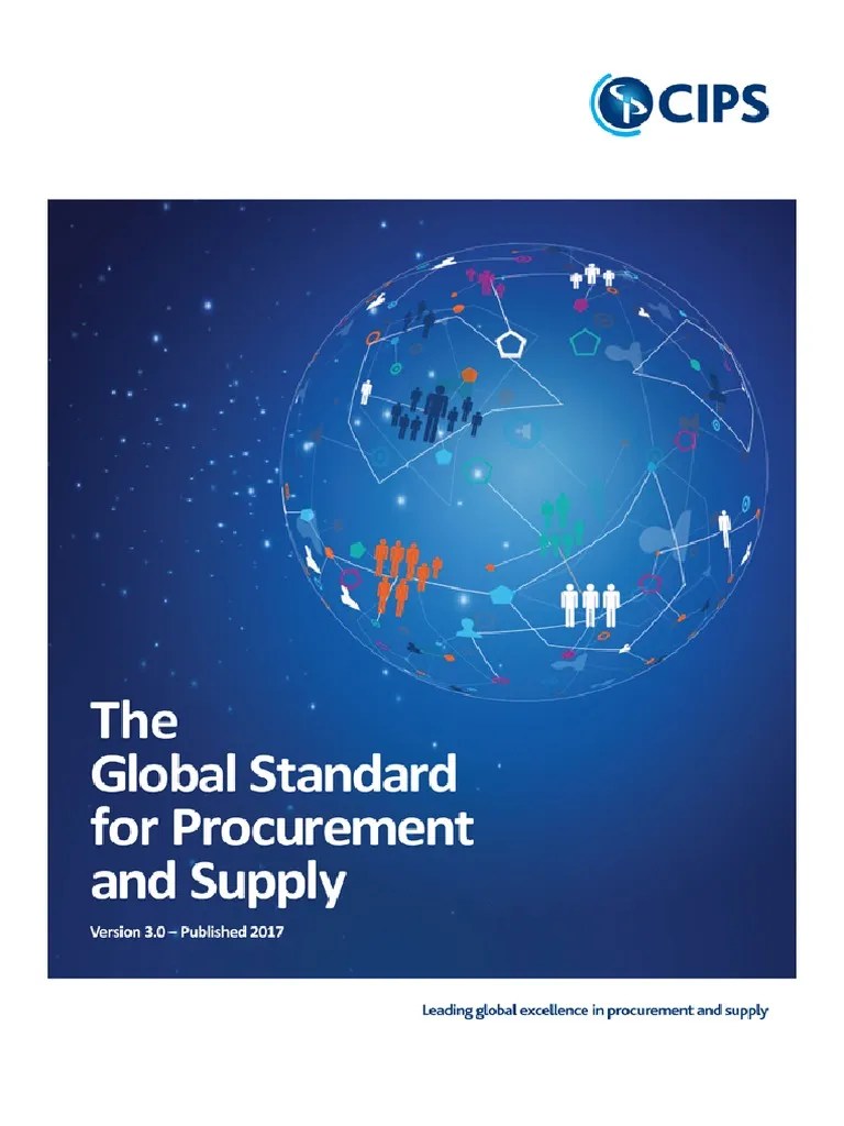 CIPS Global Standard Segment 3.1 Understanding Systems for Procurement