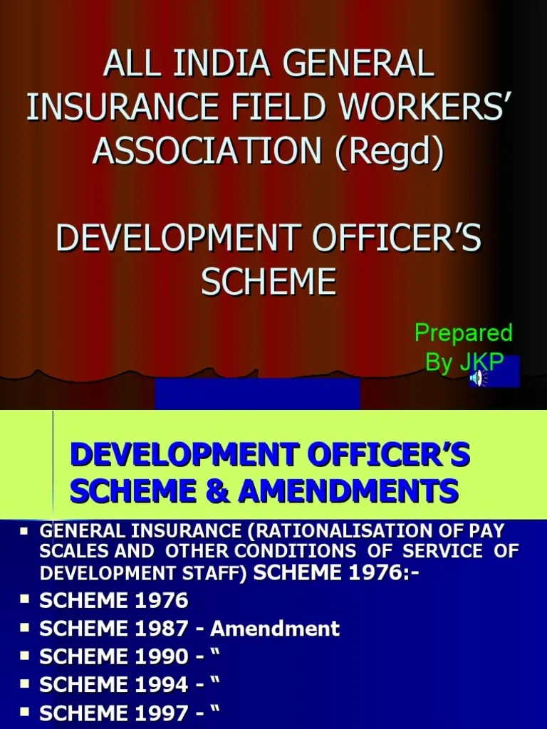 All India General Insurance Field Workers' Association (Regd