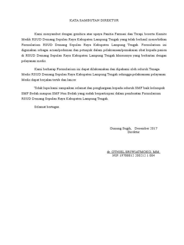 Kata Sambutan Buka Puasa Bersama Perusahaan – Belajar