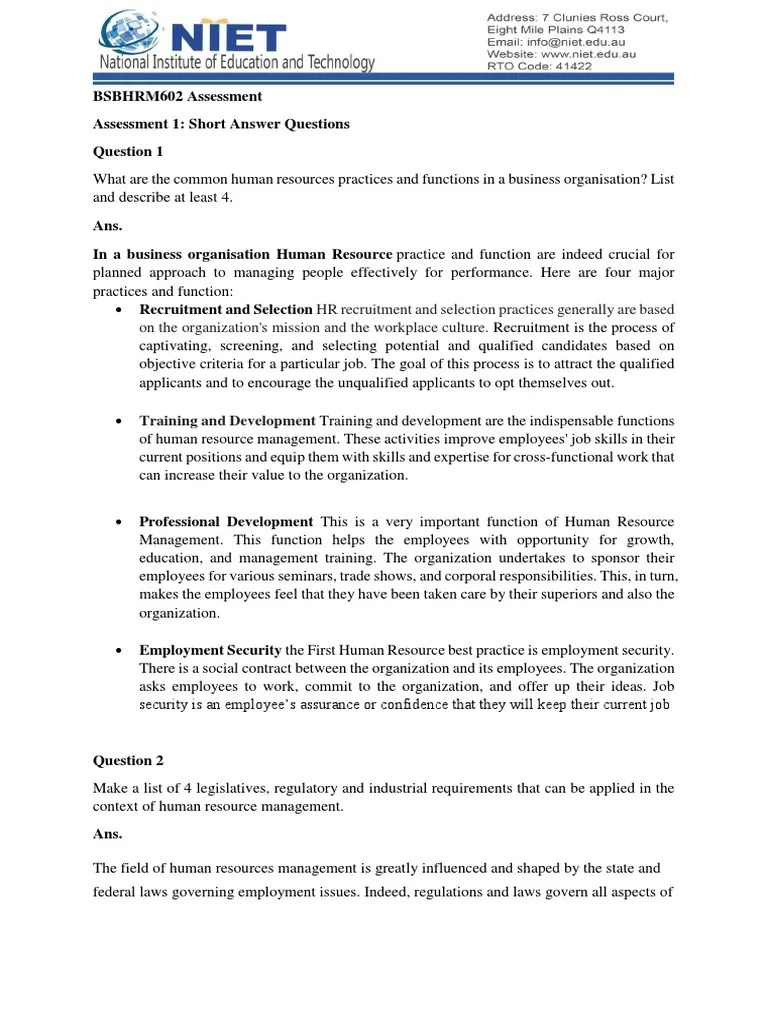 Human Resource Case Study.docx Human Resources Risk Management