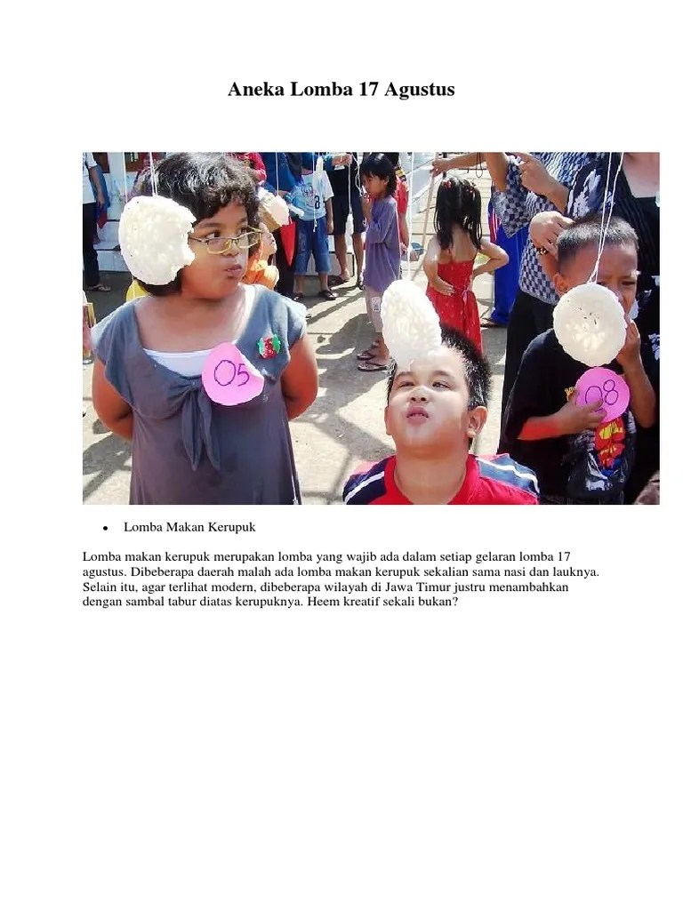 Aneka Lomba 17 An