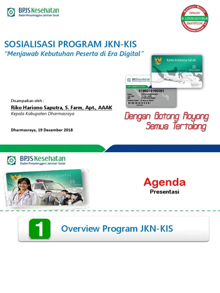Materi Sosialisasi BPJS Kesehatan 2018 Umum