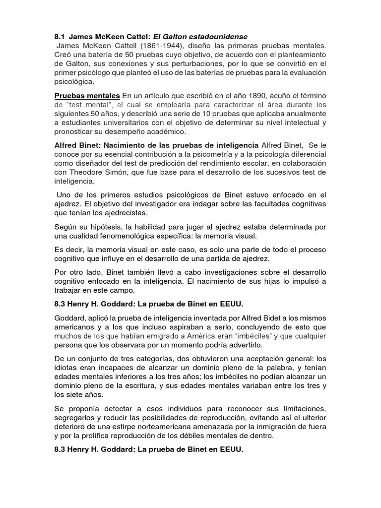 resumen } Inteligencia Conceptos psicologicos