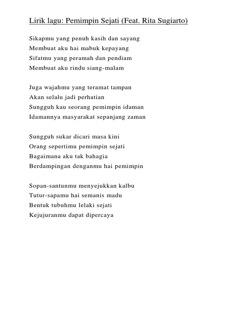 Lirik Lagu Sikapmu Yang Penuh Kasih Dan Sayang