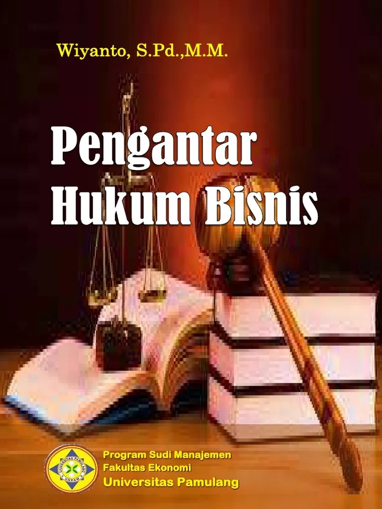 Buku Pengantar Hukum Bisnis PDF