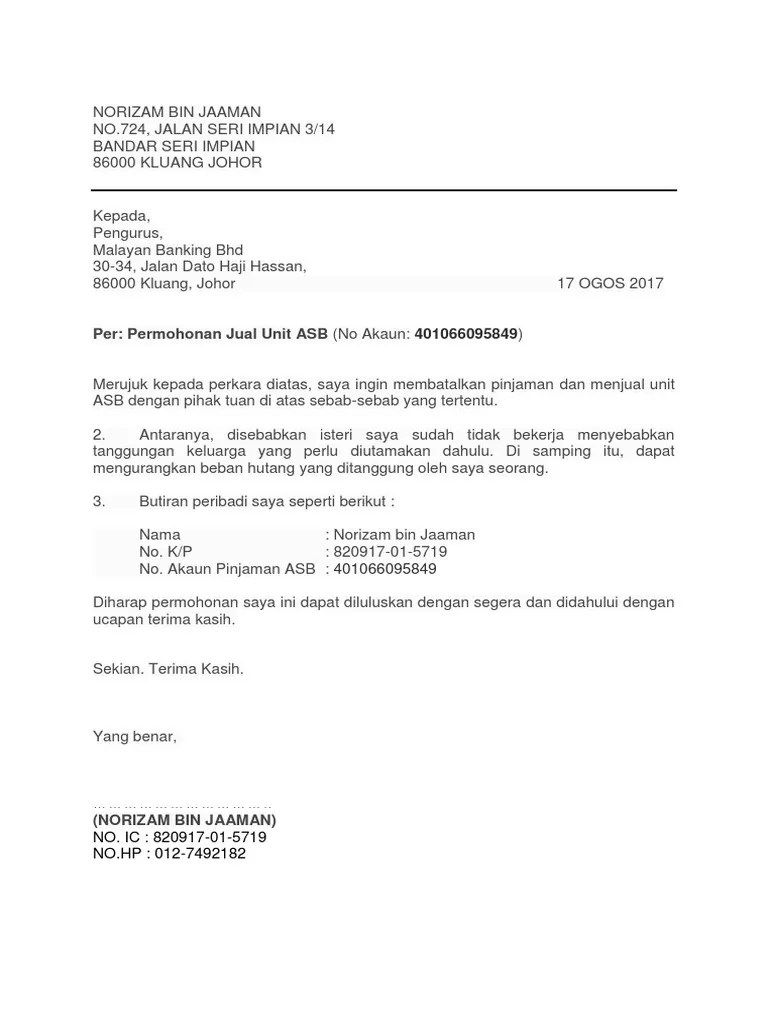 Contoh Surat Pengesahan Majikan Tidak Membayar Kos Perubatan Pasangan Pekerja