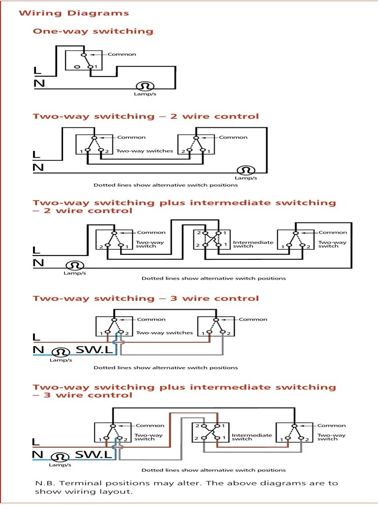 Wiring Diagram Lighting | PDF