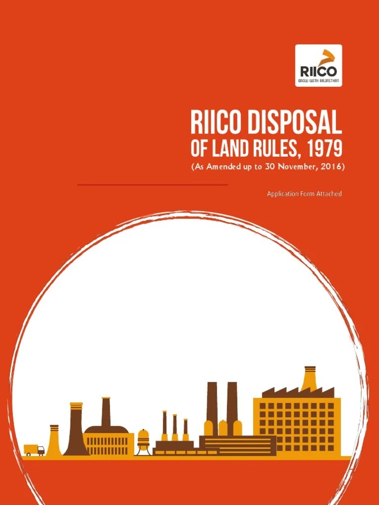 Disposal Land Rules 1979 PDF PDF Lease Vocational Education