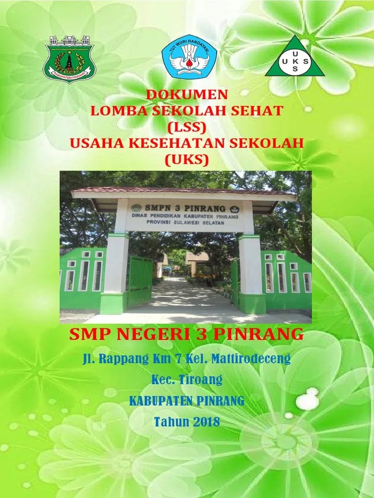 Dokumen Sekolah Sehat SMP 3 Pinrang Kata Pengantar | PDF