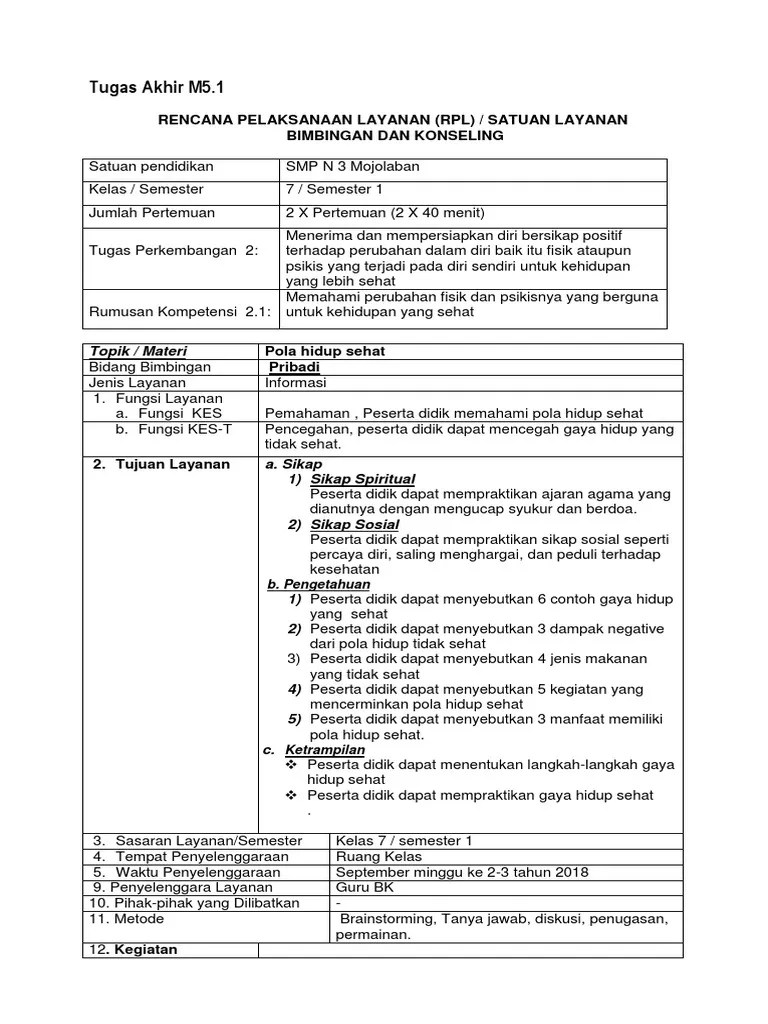 Karya Tulis Tentang Pola Makan Sehat Bergizi Dan Seimbang