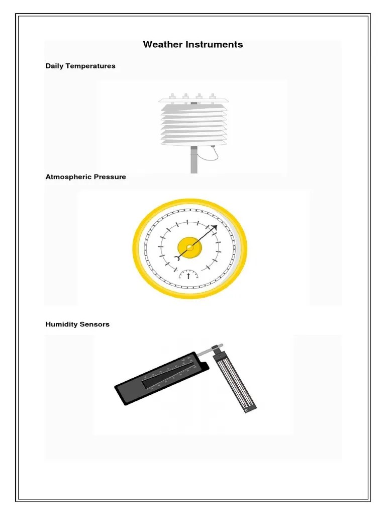 Weather Instruments PDF