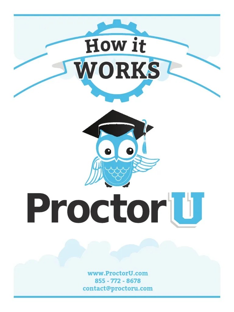 ProctorU TestTaker Detailed Service Description PDF Authentication