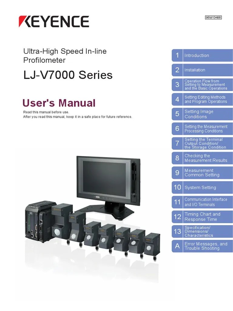 LJV7000 Series User's Manual PDF Computer Monitor License