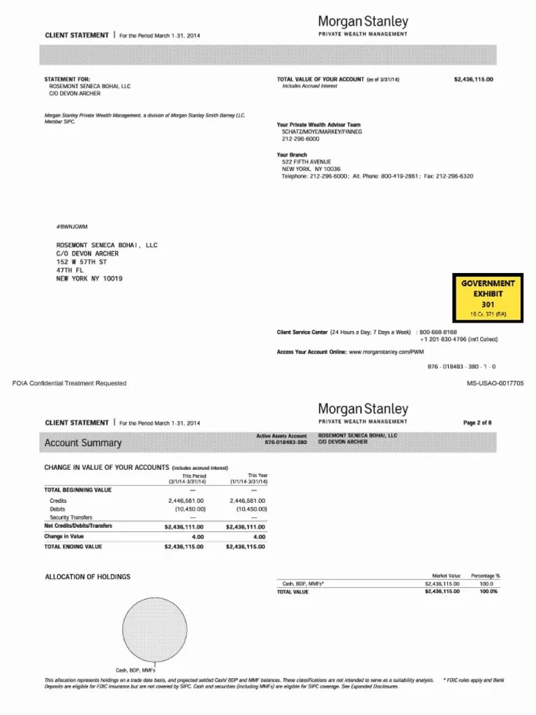 Rosemont Seneca Partners Court File