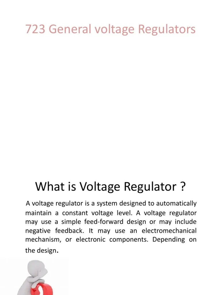 IC 723 Voltage Regulators PDF Amplifier Electronic Circuits