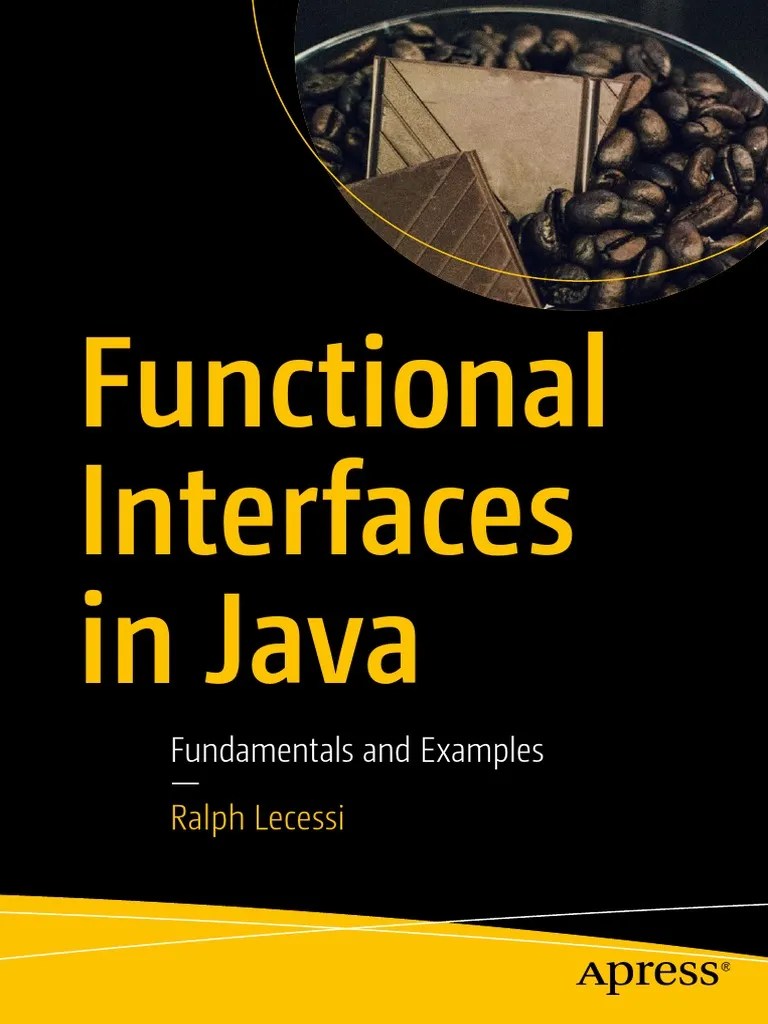 Functional Interfaces in Java PDF PDF Method Programming