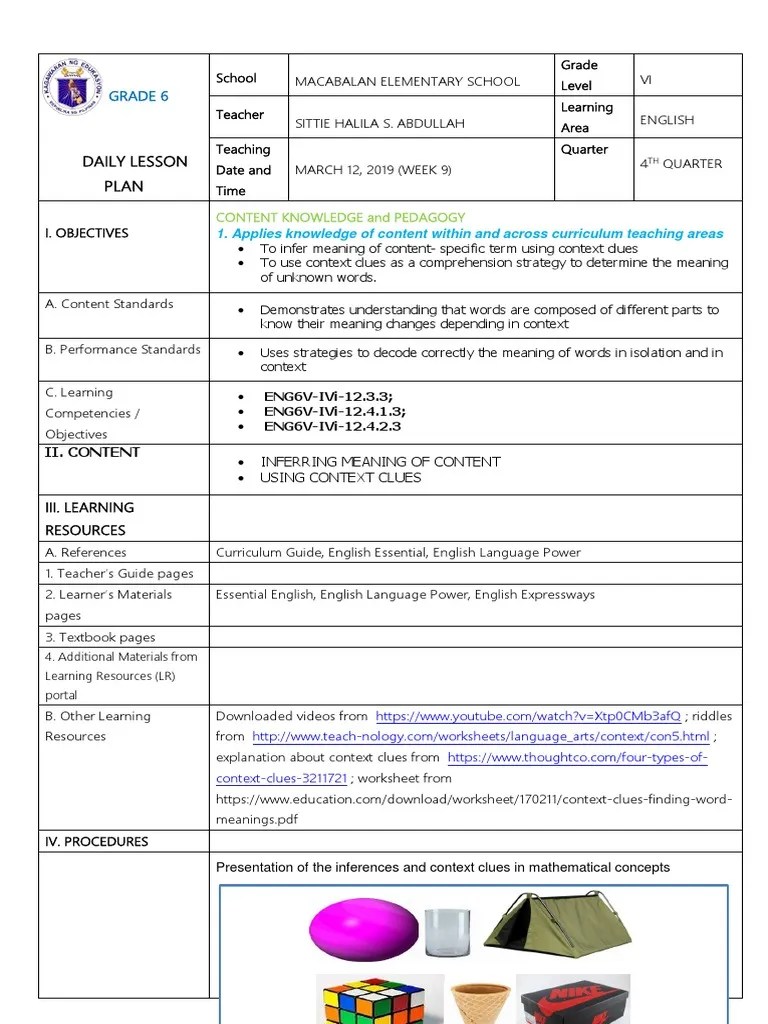 English031219Lp | Pdf | Curriculum | Teachers