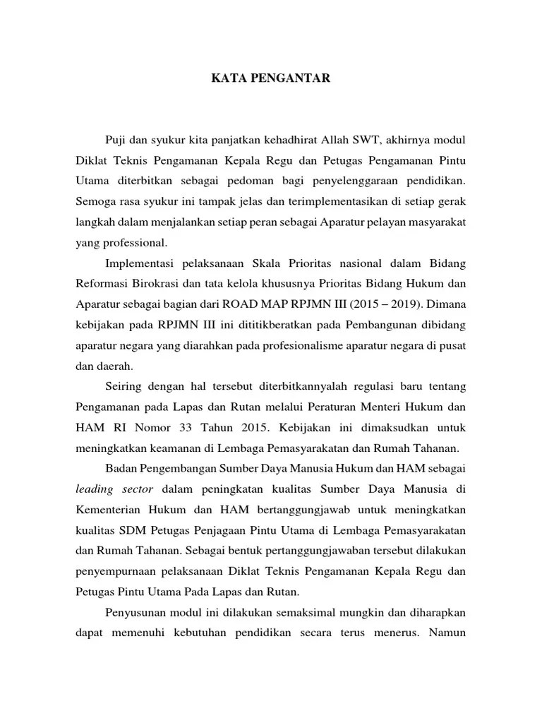 Modul Pengayoman | PDF