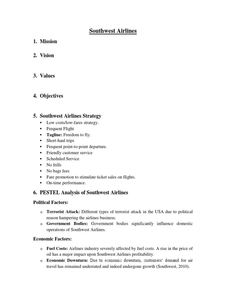 Southwest Airlines | PDF | Southwest Airlines | Airlines