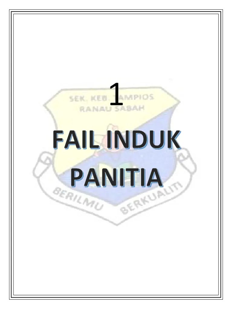 Fail Panitia Divider PDF