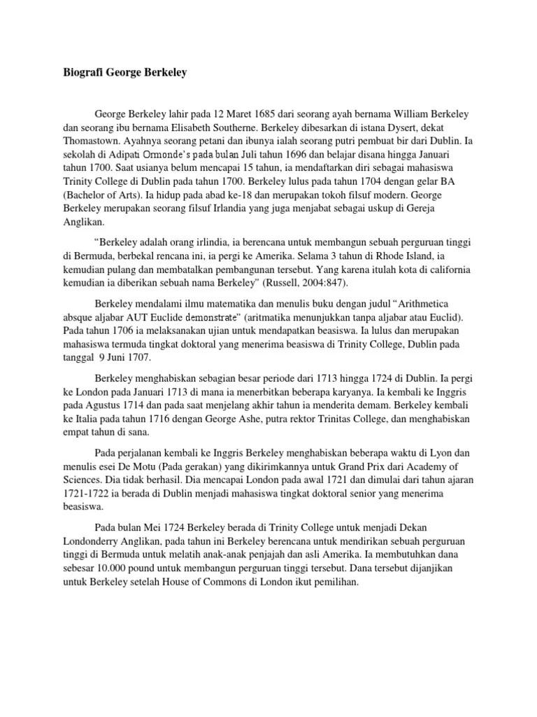 Biografi Berkeley PDF