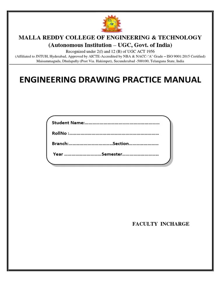 8 Engineering Drawing PDF PDF Circle Ellipse