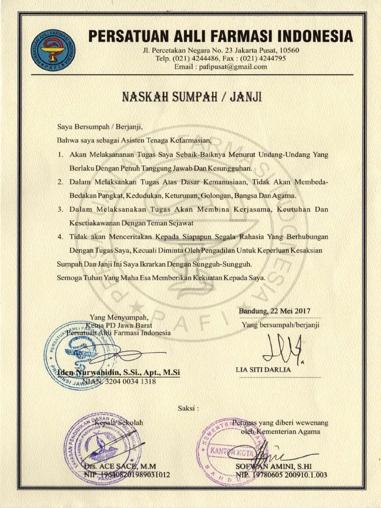 Naskah Sumpah PDF | PDF