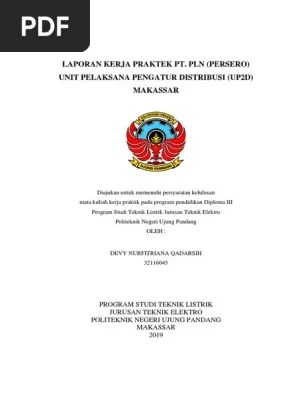 Laporan PKL Up2d Makassar | PDF