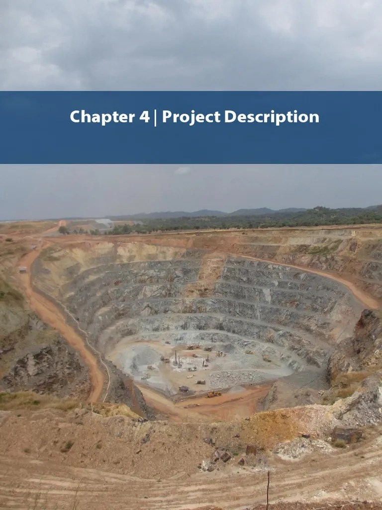 Project Description for Gold mine Mining Road